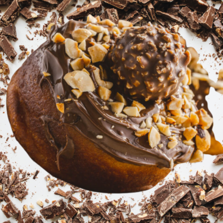 Hazelnut Nuttela Donut